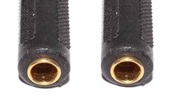 Переходник Jack 6.3 мм "мама" - Jack 6.3 мм "мама", стерео