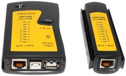 Тестер кабеля (LAN - тестер) RJ45, USB