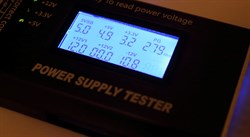 Тестер блоков питания АТХ 20/24pin (Power supply tester)
