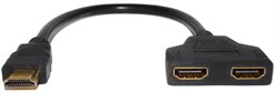 Разветвитель HDMI (сплиттер), 1 вход 2 выхода
