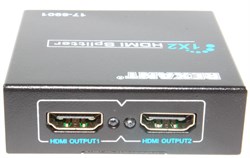 Разветвитель (делитель, сплиттер) HDMI, 1 вход 2 выхода, с питанием