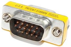 Переходник разъёма VGA - VGA (папа - папа)