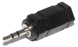 Переходник (адаптер) micro Jack 2.5 мм (папа) mini Jack 3.5 мм (мама)