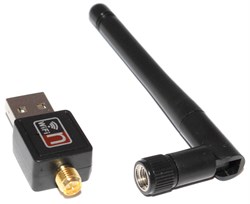 Wi-Fi USB адаптер 802.11 N, с антенной