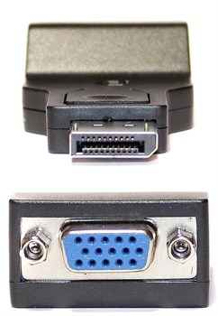 Переходник (адаптер) с Displayport (DP) на VGA  