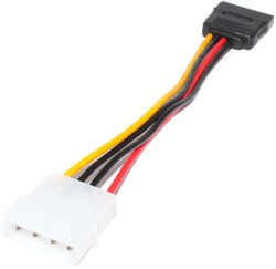 Кабель питания (переходник) Molex IDE 4 Pin - SATA