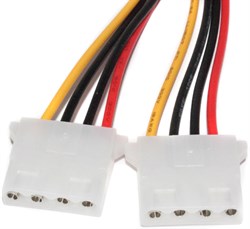 Кабель питания (переходник) SATA - 2 x Molex IDE 4Pin