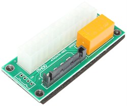 Синхронизатор запуска двух блоков питания ATX (с реле), SATA