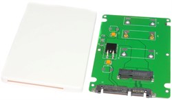 Переходник (адаптер) для SSD mSATA - SATA 2.5", в корпусе