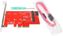 Переходник (адаптер) SSD M.2 (NGFF) (Key M и Key B) на PCI-E x4