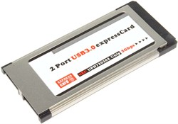 Контроллер ExpressCard USB 3.0, 34mm (NEC) (не выступает из ноутбука)