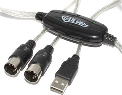 Интерфейс (кабель) USB - MIDI