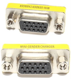 Переходник разъёма VGA - VGA (мама - мама)