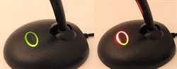 Микрофон переговорный USB для компьютера, с кнопкой включения