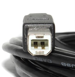 Кабель USB 2.0 (AM) - USB B (BM), 5 метров, для принтера, сканера