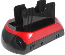 Док - станция для HDD 3.5" + 2.5" SATA / IDE, USB 3.0