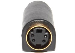 Переходник S-Video Mini DIN 4pin (S-VHS) "мама" - S-Video Mini DIN 4pin (S-VHS) "мама"