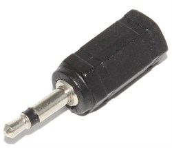 Переходник Mini Jack 3.5 мм "папа" моно - Mini Jack 3.5 мм "мама" стерео
