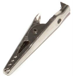 Зажим "крокодил", 46 мм, 4А, чёрный