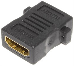 Переходник (соединитель) HDMI - HDMI "мама" - "мама" (F-F), чёрный