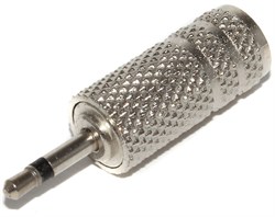 Переходник (адаптер) Mini Jack 3.5 мм "мама" - Micro Jack 2.5 мм "папа", моно