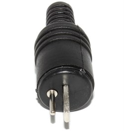 Акустический разъем DIN 41529 "точка - тире", вилка на кабель, с зажимными винтами