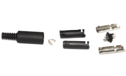 Разъем S-Video Mini DIN 4 pin (S-VHS) "папа" ("штекер"), на кабель