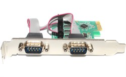 Контроллер (переходник, адаптер) PCI-E - 2 x COM (DB9, RS232)