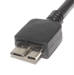 Кабель (переходник) USB Type C - USB Micro B (MicroB), "папа" - "папа", 0.25 м