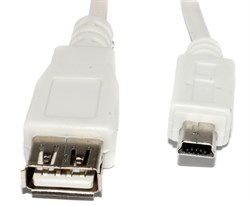 Переходник (кабель) Mini USB "папа" - USB 2.0 "мама", 0.2 м