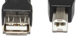 Переходник (адаптер) USB B (BM) "папа" - USB 2.0 A (AF) "мама"