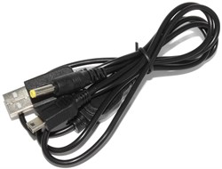 Кабель USB - PSP 2000, PSP 3000, для зарядки и передачи данных, 0.9 м