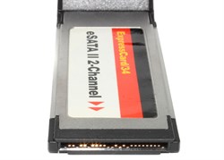 Переходник (контроллер) ExpressCard - 2 x eSATA II, APIOTEK