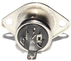 Разъём DIN 5 Pin (5/180°) "гнездо" / "мама", на корпус