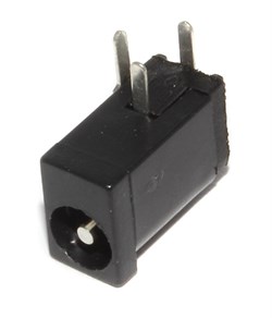 Разъём питания 3.5 x 1.3 мм "гнездо", под пайку