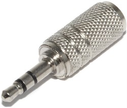 Переходник Micro Jack 2.5 мм "мама" - Mini Jack 3.5 мм "папа", стерео