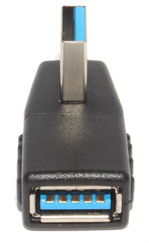 Угловой переходник USB 3.0 AM "папа" - USB 3.0 AF "мама", 90 градусов, правый