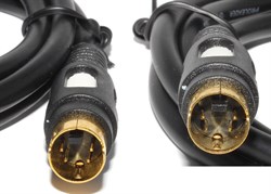 Кабель S-Video - S-Video (Mini-DIN 4 Pin - Mini-DIN 4 Pin), 1 метр