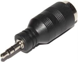 Переходник (адаптер) DIN 5 pin "гнездо" - Mini Jack 3.5 мм "штекер", стерео