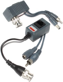 Переходники для подключения камеры наблюдения по витой паре, Orient NT-621A