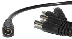 Разветвитель питания "1-4", на 4 разъёма, для камер видеонаблюдения