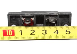 Зажим акустический (колодка, прищепка), аудио, 2 контакта, 55 x 25 мм