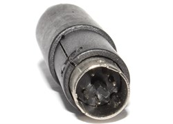 Разъём Mini DIN 5 Pin "папа", на кабель, под пайку