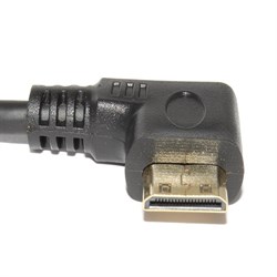 Переходник (кабель) угловой Mini HDMI "папа", 90 градусов, правый - HDMI "мама", 0.1 м