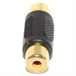 Переходник (соединитель) RCA "Тюльпан" (мама) - RCA "Тюльпан" (мама)