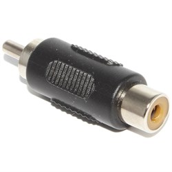 Переходник (удлинитель) RCA "Тюльпан" "мама" - RCA "Тюльпан" "папа"