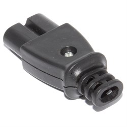 Разъём питания IEC C7 (IEC-320-C7), на кабель, под пайку