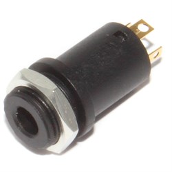 Разъём Mini Jack 3.5 мм, 4 pin, "гнездо", под пайку, на корпус