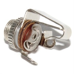 Разъём Mini Jack 3.5 мм, "моно", "мама", с гайкой, для крепления на корпус (панель)