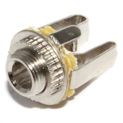 Разъём Mini Jack 3.5 мм, "стерео", "мама", с гайкой, для крепления на корпус (панель)